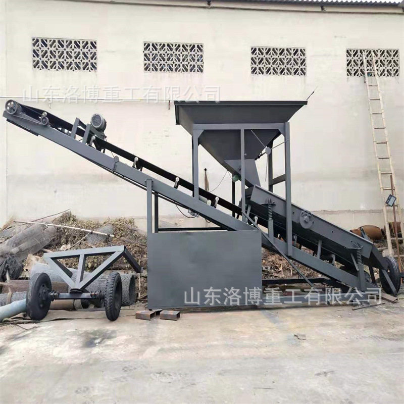 大型震动无轴滚筒式筛沙机50型石粉全自动小型泥石分离振动筛石机