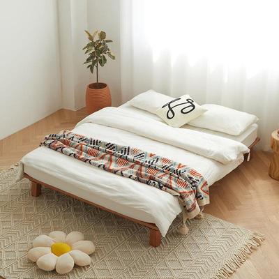 全实人木户榻榻米床架小型日式单床CFD现代简床约无床头地台矮床