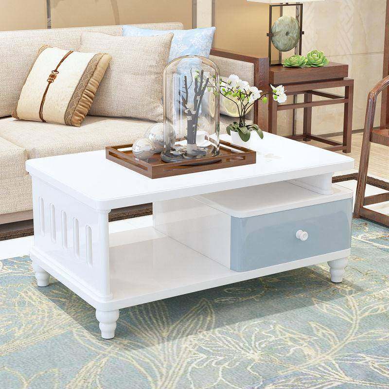 简约实木茶几客厅用餐桌电视现柜启禾家具家组合代小户型原茶木几