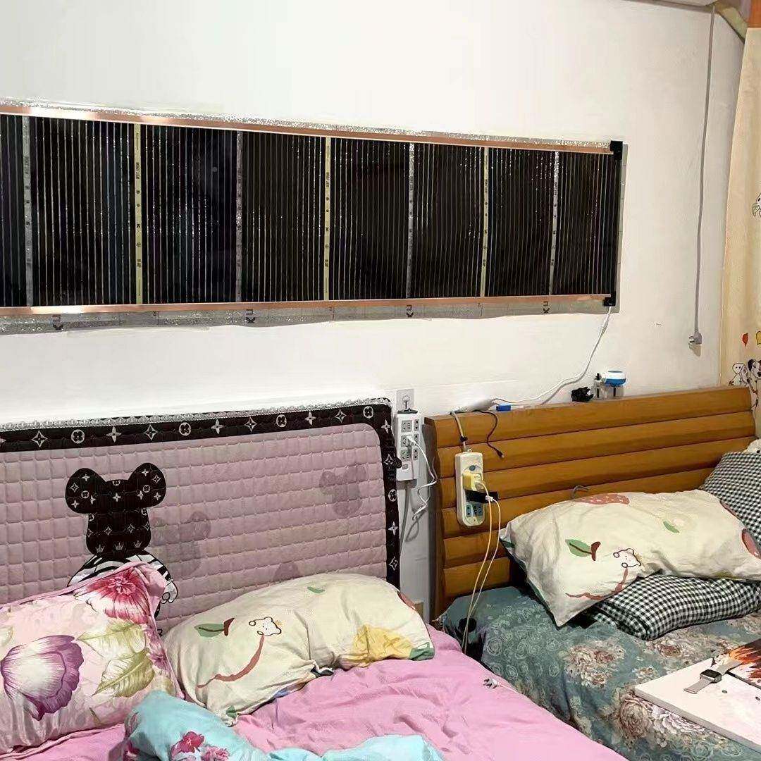 墨烯KVC高温石壁家挂电加热墙暖晶发热碳板电热膜用暖恒温节能速