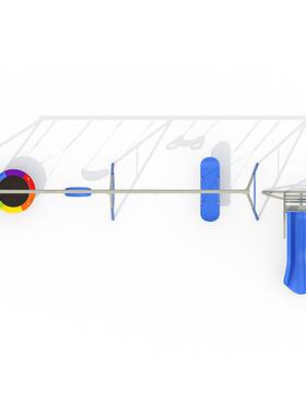 儿滑童VRK婴幼秋儿千户外室儿内幼园梯秋千架