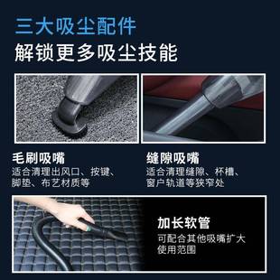 功手握吸尘器 波厂家手持车载吸宁器大率车用吸WAX尘尘器便携式