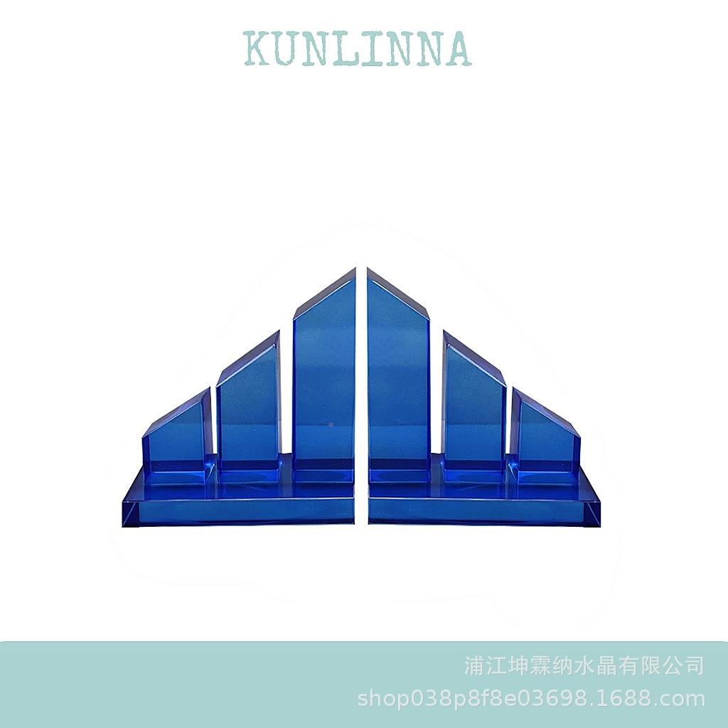 简约轻奢件几关何书靠摆SK-0002软家居客厅玄酒柜酒店轻奢装饰品