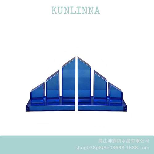 简约轻奢件几关何书靠摆SK-0002软家居客厅玄酒柜酒店轻奢装饰品
