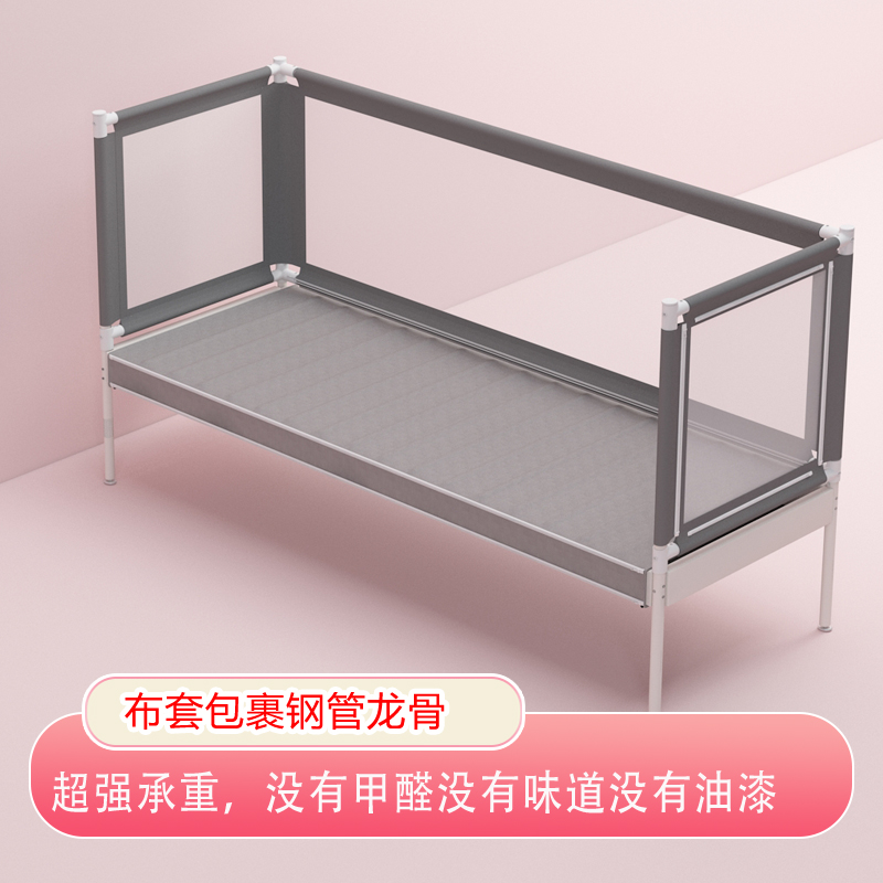 王叔叔拼接床新生婴儿床拼接大床宝宝加宽床实木带护栏床边床定制