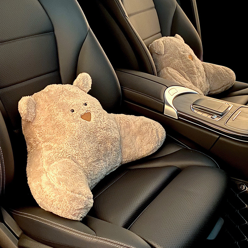 汽车靠垫腰垫腰靠枕靠背腰枕开车护腰神器四季办公室座椅腰部支撑