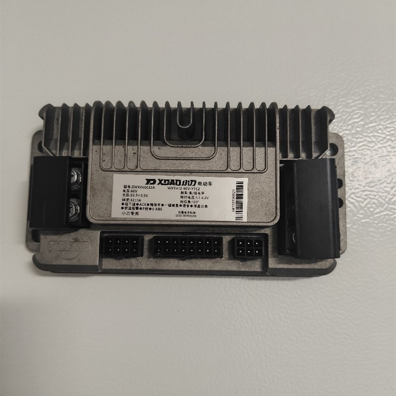 小刀电动车原装控制器60V72V通用1000W35A点触三速ACS正.弦波二