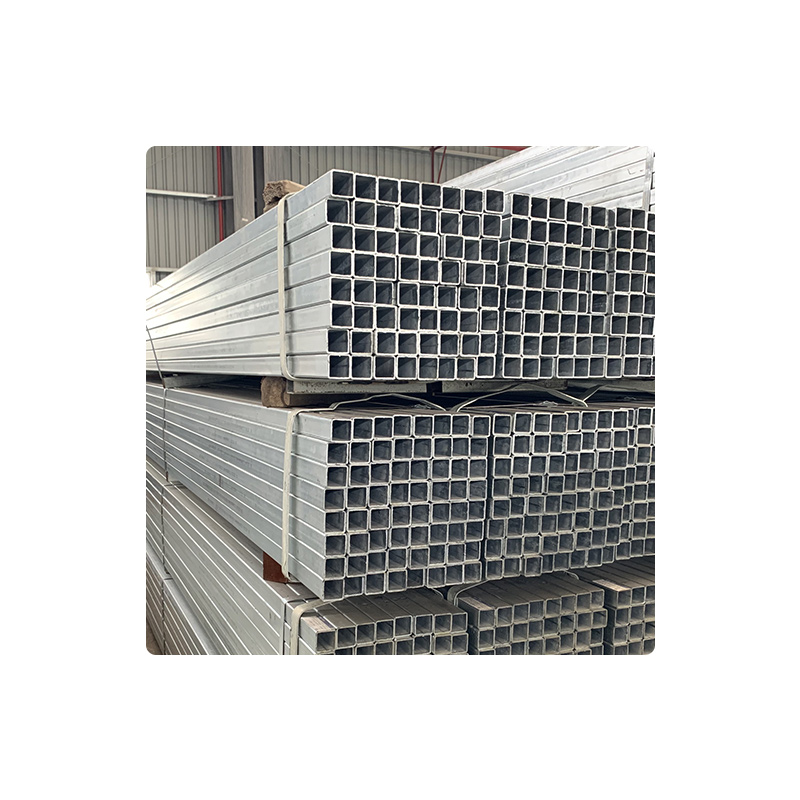 厂促新品黑方管100*1r00镀锌方管冷拉方通扁通矩形管切割规格齐全