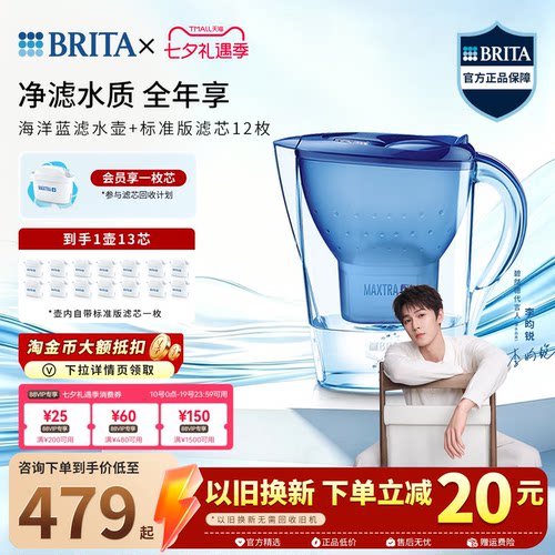 碧然德家用净水壶滤芯套装