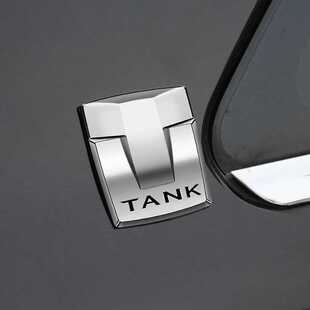 金属电镀坦克专用车标汽车装饰改装爆改300 400 Hi4-T500车贴
