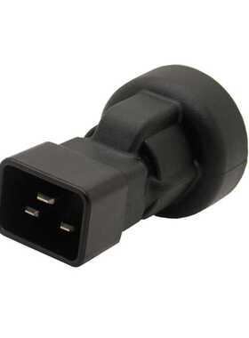 WA-0139 IEC C20转国标10A母电源转换头, C20公头转10A澳州母头