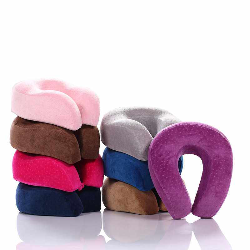 记忆棉u型枕颈部靠枕u形脖子护颈枕头飞机旅行颈枕汽车靠枕记忆枕