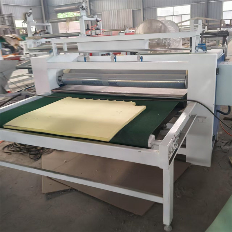 全自动乳胶枕头床垫过胶机 百洁布海绵涂胶机 热熔胶白乳胶滚涂机