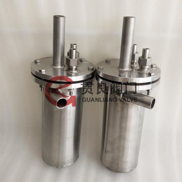 TR1电厂取样冷却器TR3炉水取样冷却器TR4旋涡筒式不锈钢高温非标