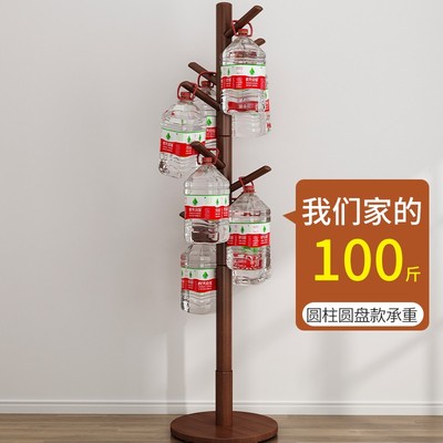 实木衣架落地卧室挂衣架简易宿舍衣帽架家用办公室杆式挂包置物架