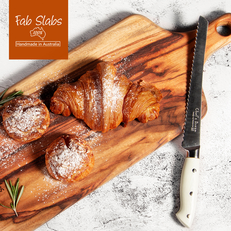 澳洲Fab Slabs香樟木抗菌防霉面包板实木切菜板刀板砧板家用案板