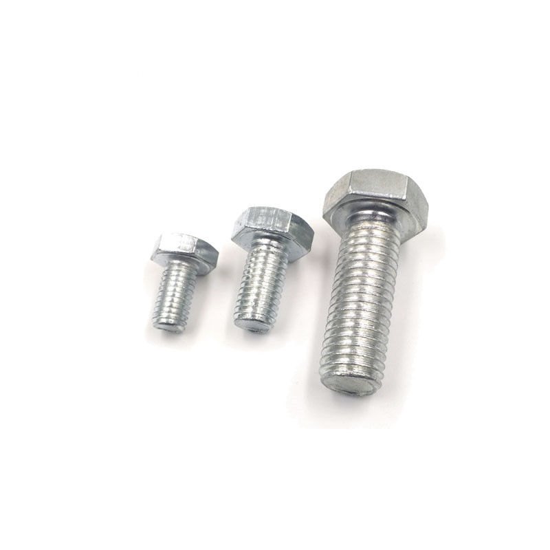 4.8级镀锌外六角螺丝 六角螺栓M6M8M10M12M16M18M20M22M24