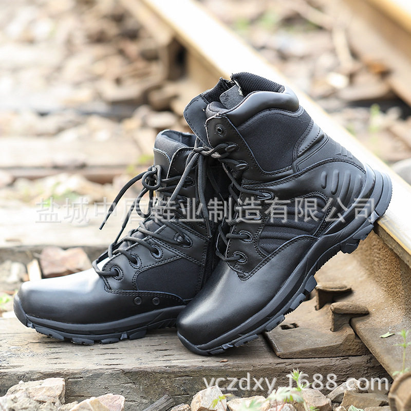 作战靴CQB.SWAT猎狐轻盈作战靴减震高帮户外战术靴作战靴透气