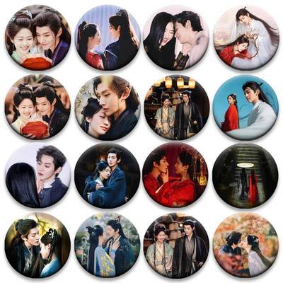 仙台有树邓爲向涵之周边挂件胸针58MM吧唧马口铁谷子应援背包挂饰