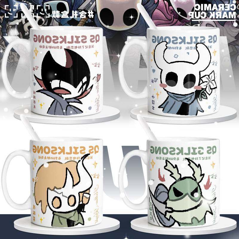丝之歌大黄蜂空洞骑士Q版同人马克杯学生家用宿舍饮料咖啡杯摆件i