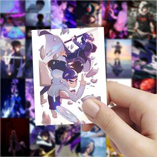 124刺客伍六七动漫二次元卡通贴纸爆款装饰手机diy手账防水贴画