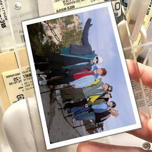 54张0713拍立得小卡再就业男团明信片快乐再出发周边物料应援周边