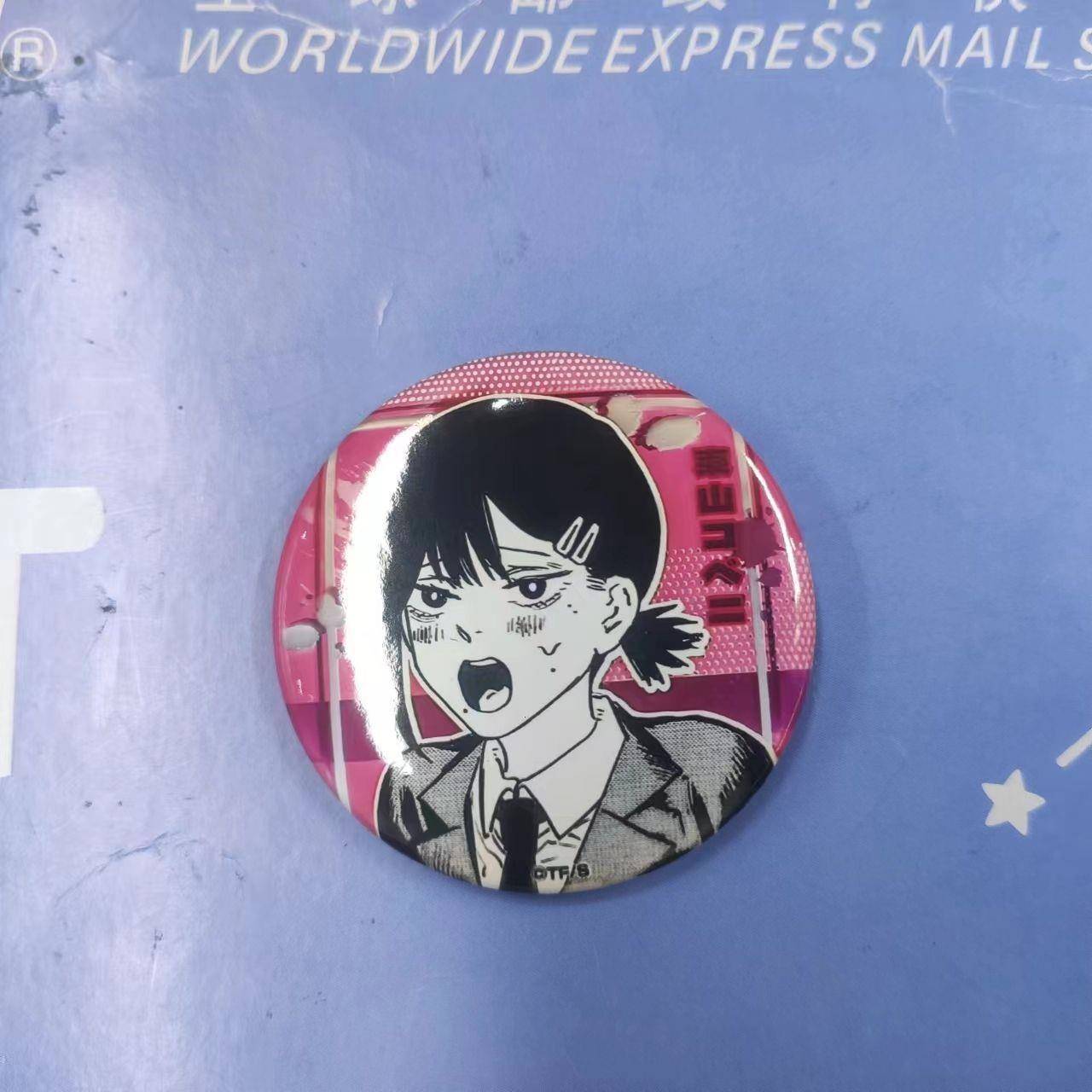 同人现货 电锯人 东山小红日版浮雕吧唧 包邮直发