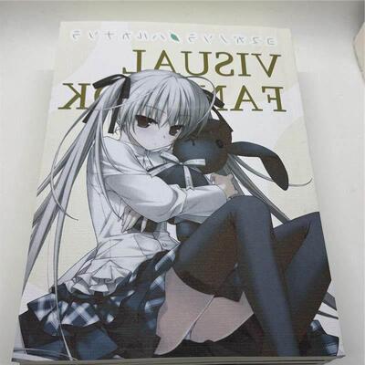 缘之空 动漫周边 线稿原画 动漫游戏人物设定集 220p 复刻版