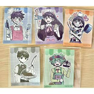 日谷散货 omori天空树咖啡厅联动贴纸 贝瑟尔 英雄 玛丽cafe贴纸
