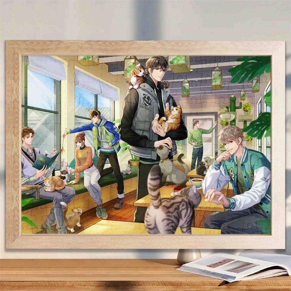 全职高手叶修拼图1000片木质精美高级动漫益智玩具送同学朋友礼物