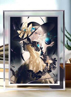 东方Project周边水晶相框古明地恋照片立牌摆件送朋友礼物可