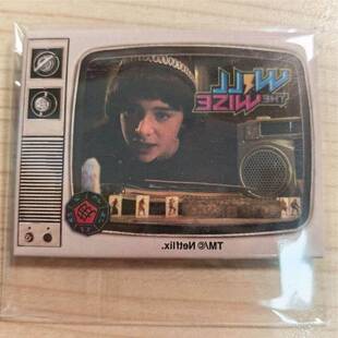 日谷吧唧 怪奇物语快闪tv吧唧徽章 威尔will Steve方吧唧原袋