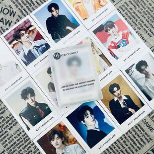 丁程鑫LOMO卡 TNT时代少年团三寸拍立得照片四周年专辑卡留言小卡