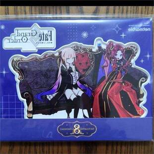 Fgo韩国2025agf八周年立牌Fate尼莫达芬奇亚克力立牌原袋未拆