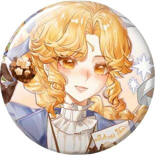 新款自制第五人格记者徽章吧唧58mm送朋友闺蜜背包挂饰厚底