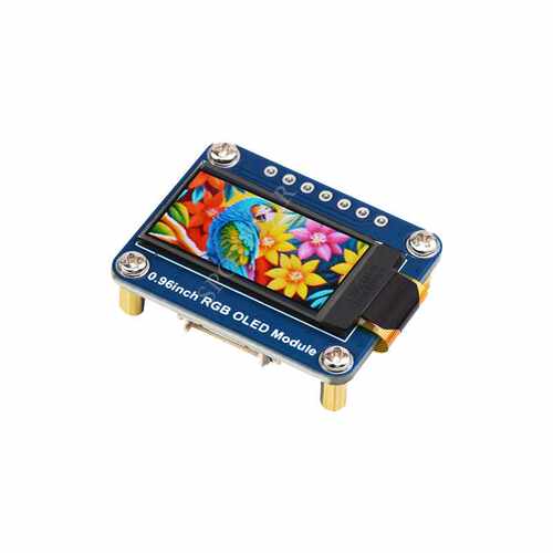 0.96寸RGB OLED显示屏SPI彩色64×128适用于Arduino树莓派STM32