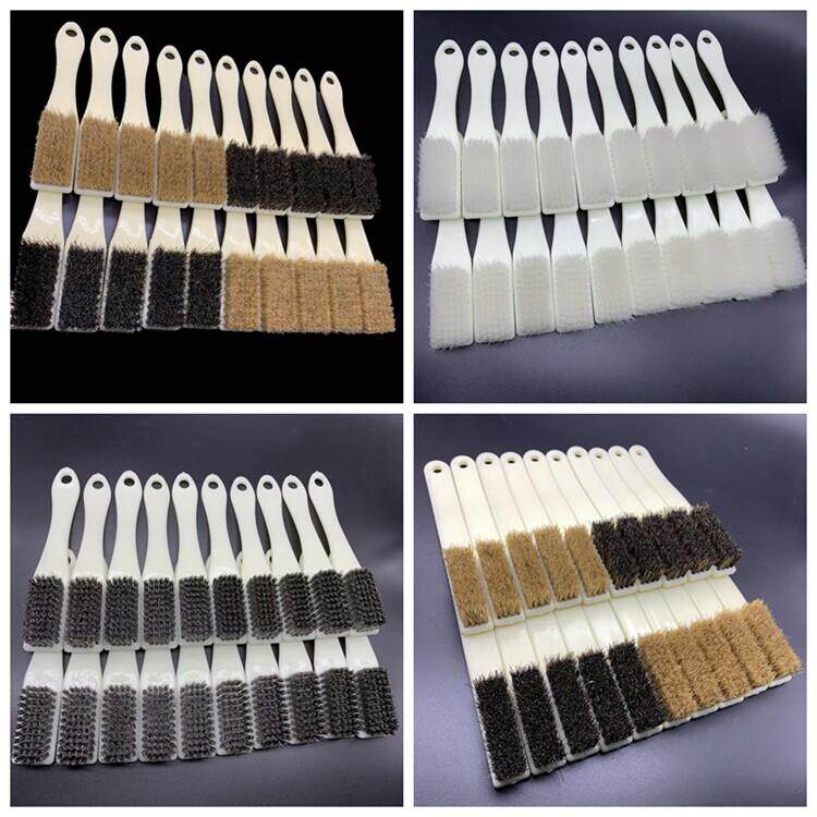 文万工具纳米刷尺寸Rudraksha种子橄榄核桃猪鬃维护刷电线清洁