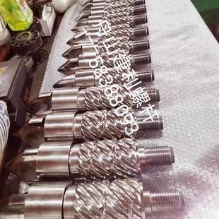 海天注塑机螺杆头四件套止逆环火箭头过胶头混炼环合金原装 配件