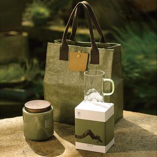 2025创意陶瓷罐碧螺春绿茶包装盒空礼盒绿茶龙井茶茶叶礼盒装空盒