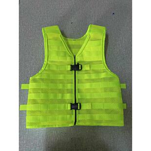 深圳地铁反光背心战术背心轻网透气夜间安全交通骑行夹克反光