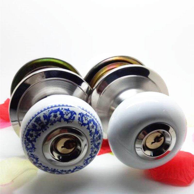 为尔开青花瓷陶瓷球形锁 陶瓷房门锁白玉白球室内球形门锁 包邮,基础建材,机械门锁,淘宝优惠券,粉丝福利购,淘宝优惠卷