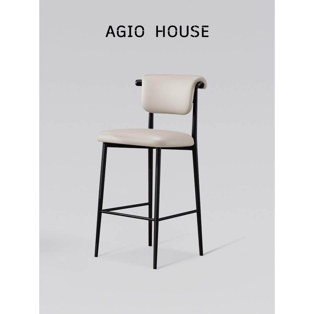 咖啡厅吧台椅轻奢家用简约家用岛台高脚凳吧椅设计师款吧台高脚椅,住宅家具,家用高脚椅,淘宝优惠券,粉丝福利购,淘宝优惠卷