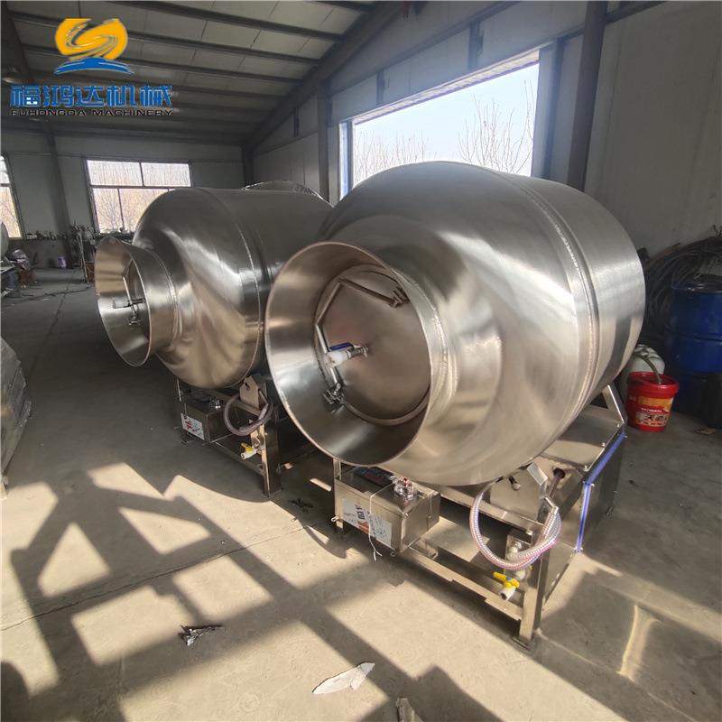 鸡胸鸡EAC肉化设备 真腌制鸡腿翅桶 不嫩锈钢肉类空滚揉机