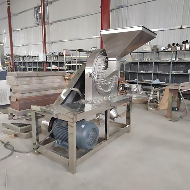 辣椒调粉碎机不锈钢型齿盘磨粉机大ZZK工业盐粉碎辣椒料机香料打