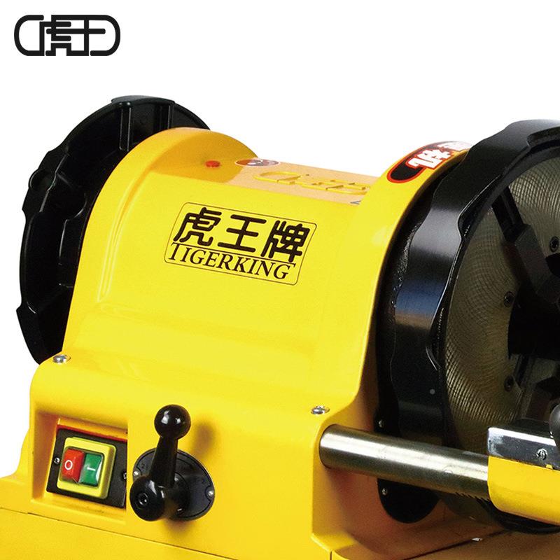 新款高速套镀锌水管套SQ100A-G丝14寸管子螺纹电动切管丝机S机Q00