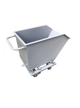 机床铁屑集屑车废料屑80027车排机可翻转手推工具车