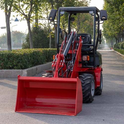 出口美国多座609驾农用装载式机 砂石搬运小铲车 四驱轮式途用装