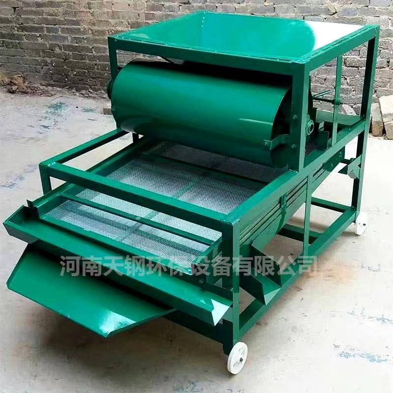 小麦玉米粮食筛选机油菜籽谷子小米清选机双层筛网直线振动筛精选