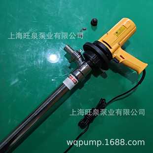 油抽子 旺泉SB 电动抽油泵 耐腐蚀桶插泵 3型不锈钢油桶泵