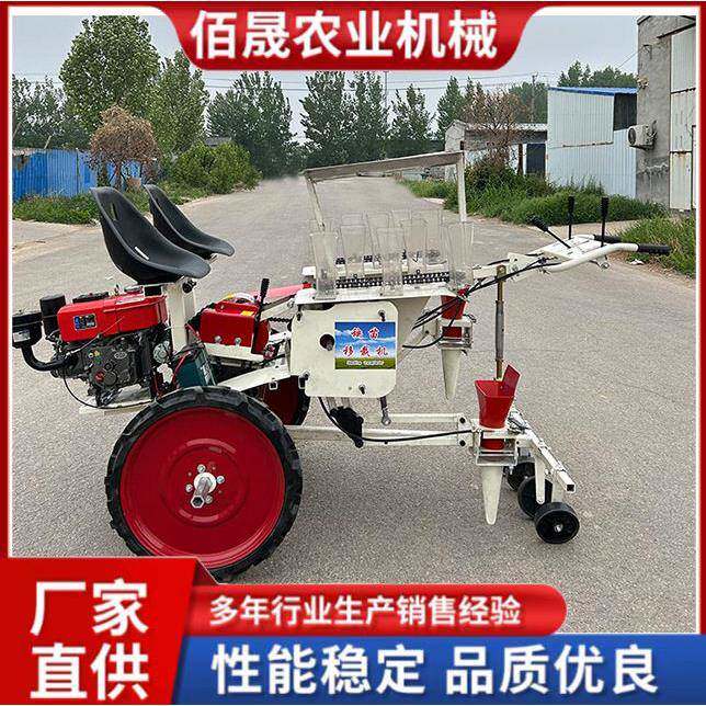 蔬菜秧苗移栽机红薯大葱载苗机两行自走式移栽机源头工厂